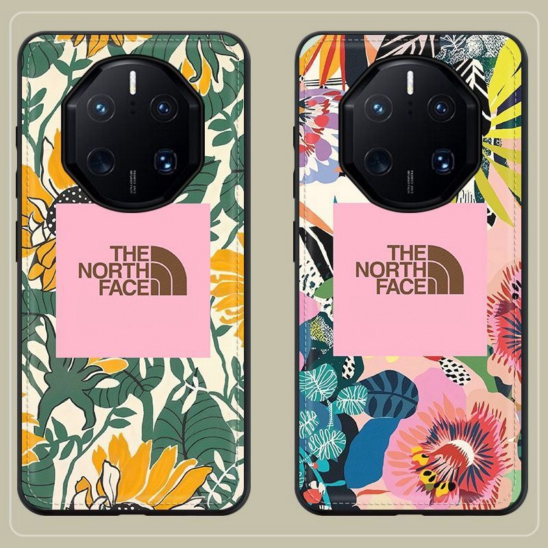 The North Face ザノースフェイス iphone 14/14 pro/14 pro max/14 plusケース ブランド 花柄 全機種対応 Galaxy A23 5g/S22