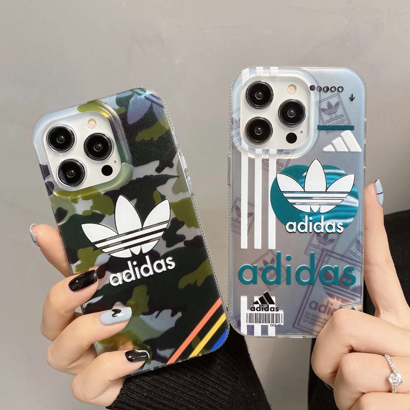 Adidas アディダスハイブランド iphone16proアイフォン 15 16ケース