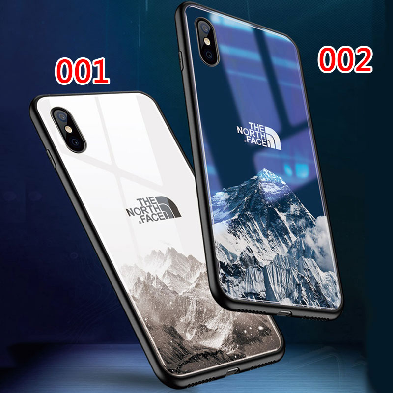 ザ ノース フェイス iphone14Pro max/14Pro/14フォンケース ガラス