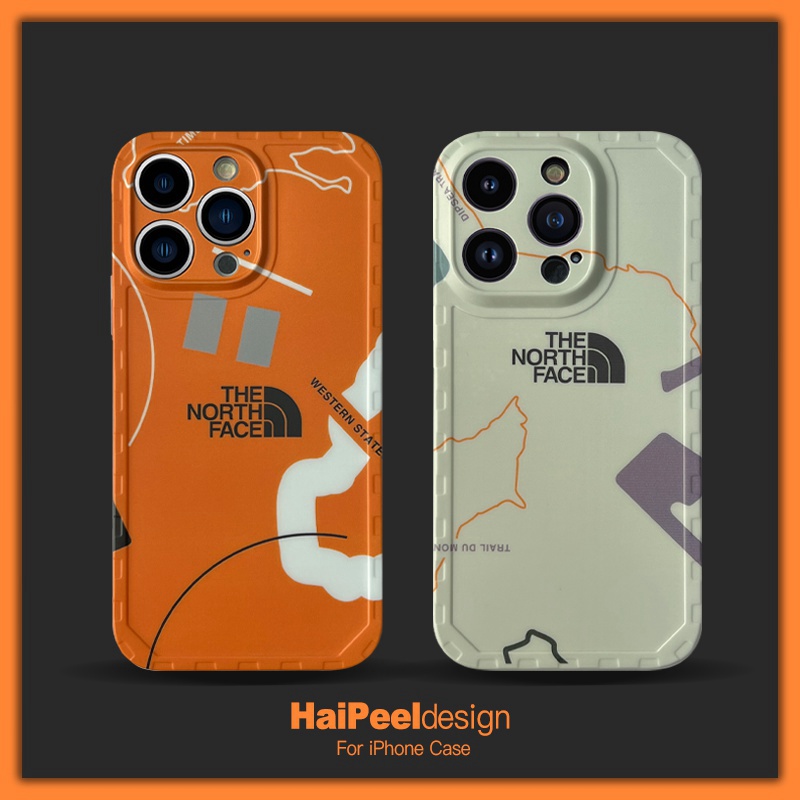 The North Face ハイブランド iPhone 14/14 Pro/14 Pro Max/14 Plusケース ザノースフェイス シンプル モノグラム 四角保護