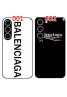 Balenciaga バレンシアガブランド Galaxy s24 ultraケース かわいい iPhone 15 Pro Max ペアお揃い galaxy s23plusケース ファッション セレブ愛用 ギャラクシーS23プラスケース 激安ギャラクシーS23ウルトラ ケース ファッション メンズ