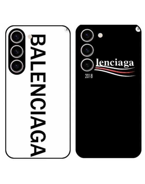 Balenciaga バレンシアガブランド Galaxy s24 ultraケース かわいい iPhone 15 Pro Max ペアお揃い galaxy s23plusケース ファッション セレブ愛用 ギャラクシーS23プラスケース 激安ギャラクシーS23ウルトラ ケース ファッション メンズ