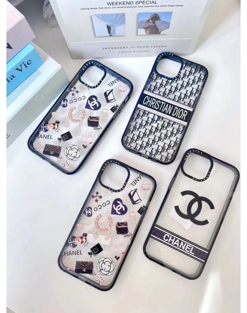 ブランド Chanel シャネル iphone 14/14 pro/14 pro maxケース クリア Dior ディオール モノグラム アイフォン14プロマックス/14/13/12/11カバー ファッション メンズ レディーズ