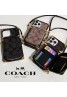 Coach iphone14Pro max iphone14Pro/14max/13hülle 欧米 価格 激安 iphone14Pro max iphone13Pro/14max/14スマホケースコーチ カード収納 手ぶら Coachアイフォン14プロ マックス/14プロ/アイフォン13カバー 女子