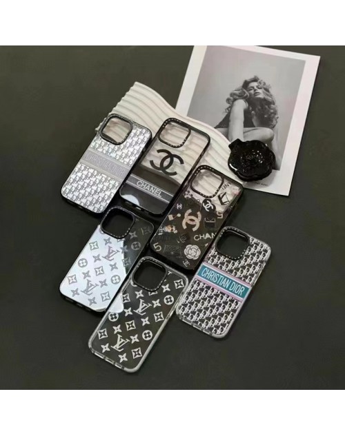 ブランド Chanel/LV/Dior iphone 14/14 pro/14 pro maxケース オシャレ モノグラム クリア シャネル/ルイヴィトン/ディオール ジャケット型 アイフォン14/13/12/11カバー 大人気 メンズ レディーズ