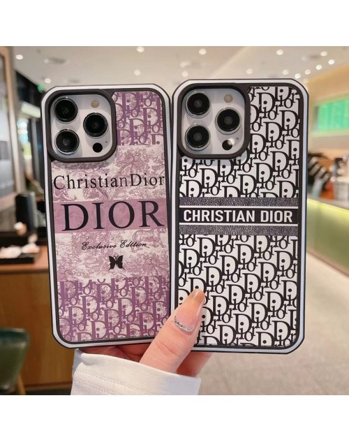 dior ブランド ディオール iphone14pro max/14pro/14ケース 芸能人愛用  蝶柄 モノグラム ジャケット型 アイフォン14/13/12/11カバー ファッション メンズ レディーズ