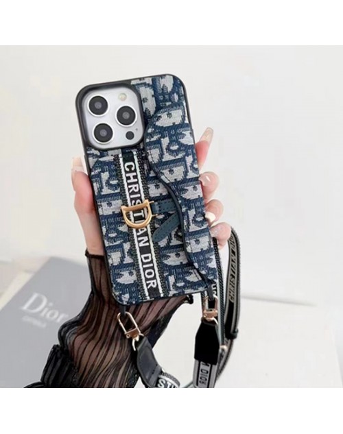 Dior ディオールアイフォン15プラス カバー スタンド付き iphone 15 plusケース モノグラム アイフォン15ウルトラ カバー 経典