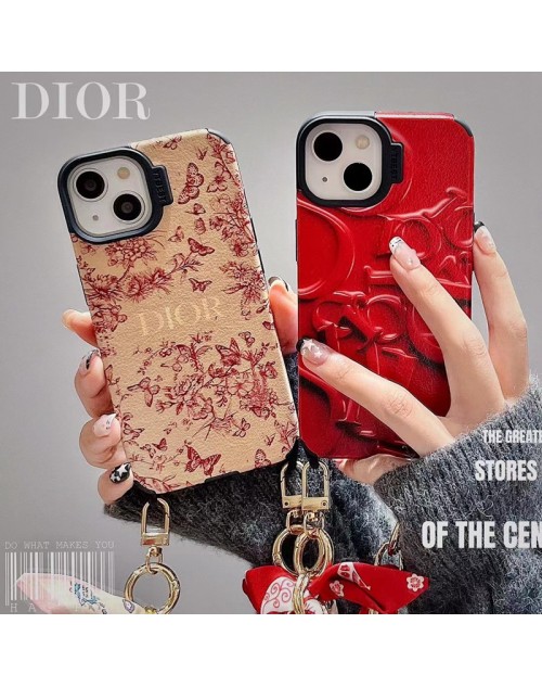 Dior ディオール お洒落 iPhone 15 Pro Maxカバー カード 可愛い アイフォン15プロマックス カバー 経典 