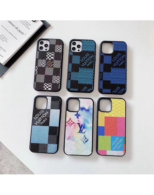 Louis Vuitton iphone 14 pro max/14 pro/14 plus/14/13/12携帯ケース ダミエ ファッション LViphone14/14Pro max/14Pro/13coque 発売 セレブ ヴィトンアイフォン14プロ マックス 14プロ 14プラス 14カバー メンズ レディース Damier