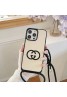 CHANEL/LV/GUCCI ブランド iphone 14/14 pro/14 pro max/14 plusケース かわいい シャネル/ルイヴィトン/グッチ モノグラム チェーン付き 斜め掛け アイフォン14/13/12カバー 大人気 メンズ レディース