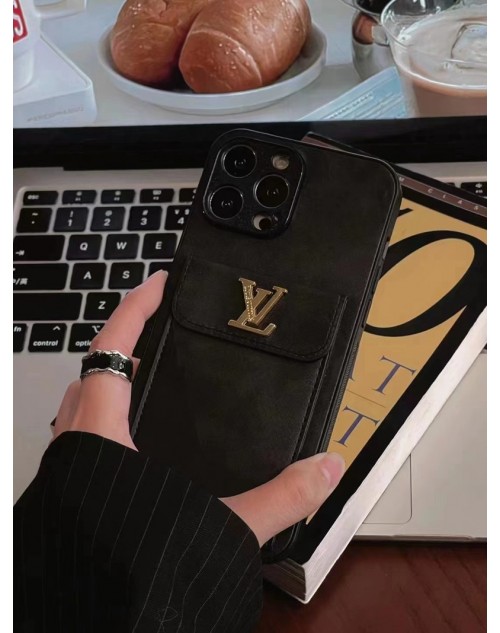 Lv ルイヴィトン iphone 15 pro maxケース 保護 iphone 15 plusケース モノグラム アイフォン15プロ カバー カード 可愛い