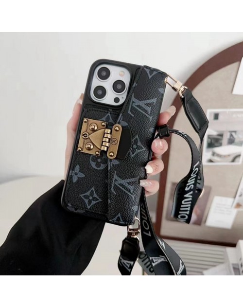 Lv ルイヴィトン iphone15proケース キャラクター風アイフォン15プラス カバー スタンド付き アイフォン15ウルトラ カバー 経典