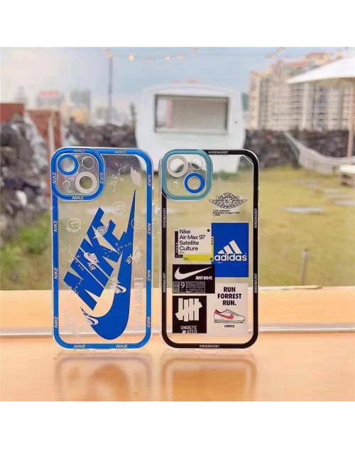 Nikeアイフォンiphone14/14 Pro/14 Pro max/14 Plusケース スニーカー ファッション SE3スマホケースエア ジョーダンブランド 透き通る 個性 Adidasアイフォン14プロ マックス/14プロ/13カバー 男女兼用