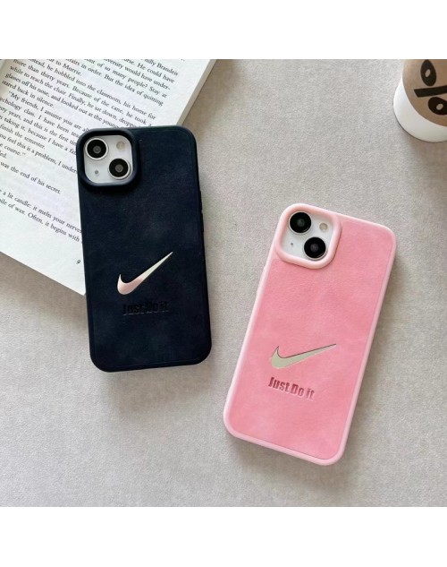 Nike ナイキ アイフォン15プロマックス ケース クリア iphone 15 plusケース モノグラム アイフォン15プロ カバー カード 可愛い