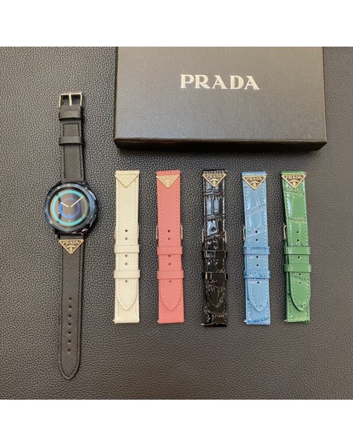 Prada プラダブランド アップルウォッチ10/9/se2/ultra2ハンド 調節可能 Apple Watch 9 x se4ベルト 腕時計 ストラップアップルウォッチ10/9/Ultra 49mmバンド 芸能人愛用