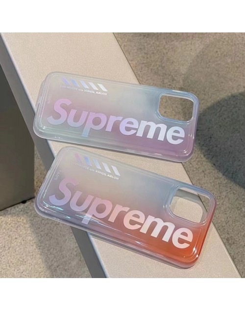 Supreme シュプリーム ブランド iphone 14/14 pro/14 pro max/14 plusケース クリアケース 純色 モノグラム 潮流  韓国風 アイフォン14/13/12/11カバー ファッション メンズ レディーズ