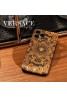 Versace ヴェルサーチ iphone 14/14 pro/14 pro maxケース メドゥーサ柄 ブランド モノグラム ジャケット型 アイフォン14プロ マックス/13/12/11カバー メンズ レディーズ