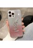 Yves Saint Laurent ブランド iphone 14/14 pro/14 pro maxケース 銀河 モノグラム キラキラ イブサンローラン クリア セレブ愛用 アイフォン14/13/12/11カバー 激安 メンズ レディーズ