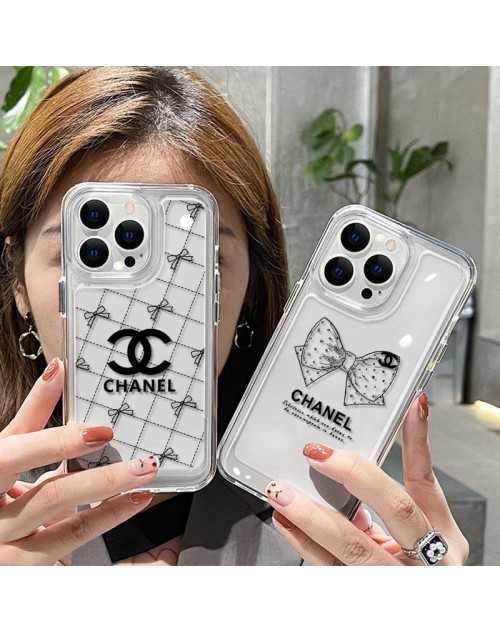 シャネル アイフォン14プロ マックス 14プロ 14プラス 14フォンケース 蝶結び かわいい iphone14pro max 14pro 14plus 14case Chanel リンボ 女子 Chanelアイフォン13プロ マックス/13プロ/12カバー 透明 大人気