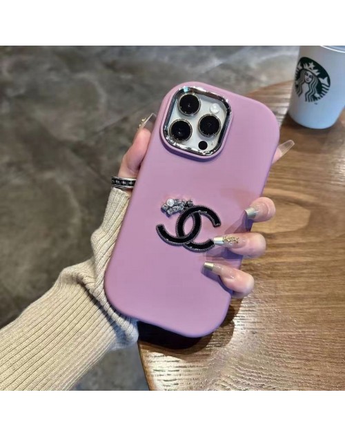 Chanel シャネル アイフォン15プロマックス ケース クリア iphone15proケース キャラクター風 iphone 15 plusケース モノグラム