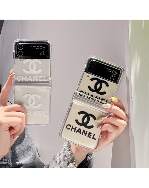 Chanel シャネルモノグラム ギャラクシーZフリップ5 6ケース 折畳み式 ブランドgalaxy z flip5 4 6ケース ファッションギャラクシーZフリップ4 6 5スマホケース 激安ブランド ギャラクシーZフォールド5 6ケース 韓国風