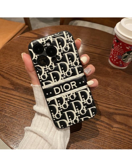 Dior ディオール アイフォン15プロマックス ケース クリア iphone15proケース キャラクター風 iphone 15 plusケース モノグラム