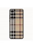 FENDI/BURBERRY ブランド Galaxy S23/S23+/S23 Plus/S23 Ultra/S22ケース フェンディ/バーバリー かわいい クラシック 縞柄 モノグラム 定番 ジャケット型 安い 落下防止  ギャラクシーs23プラス/s23ウルトラ カバー ファッション メンズ レディース