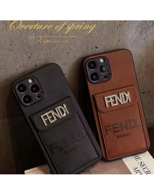 Fendi フェンデイ アイフォン15プロマックス ケース クリア iphone15proケース キャラクター風 iphone 15 plusケース モノグラム