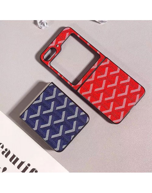 Fendi フェンディ Burberry バーバリー Goyard ゴヤールブランドGalaxy Z Flip 5ケース 折りたたみ モノグラム ギャラクシーZフリップ5ケース 折畳み式 ブランドギャラクシーZフォールド5ケース 大人気芸能人愛用 galaxy z fold 5ケース トランク型