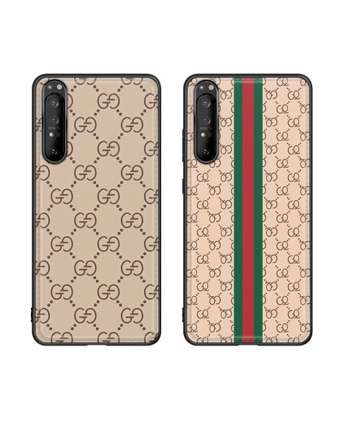 Gucci グッチブランド Xpeira 10 viケース 男女兼用 エクスペリア1 VIケースレディース GG エクスペリアAce IVケース人気Xperia 1/5/10iiiケース 高級 オシャレ