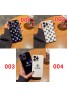 LV Chanel ルイヴィトン シャネル iPhone 14/14 pro/14 pro maxケース おしゃれ ガラス型 ジャケット型 鏡 黒白色モノグラム ブランド 耐衝撃アイフォン14/13/12/11カバー 大人気 メンズ レディース