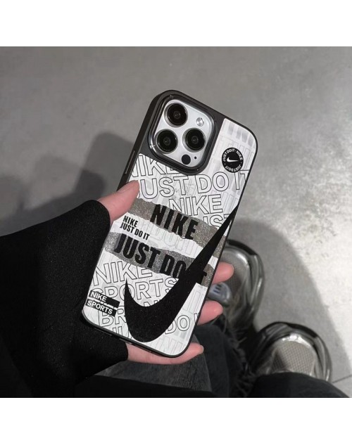 Nike ナイキブランド iphone15pro maxケース 手帳型 iphone 15 plusケース 保護 iphone 15 plusケース モノグラム