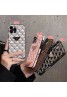 Prada プラダ アイフォン15プロマックス ケース クリア iphone15proケース キャラクター風 アイフォン15プロ カバー カード 可愛い