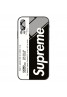 Supreme シュプリーム アイフォン15プロマックス ケース クリア iphone 15  ultraケース 保護 アイフォン15プロ カバー カード 可愛い