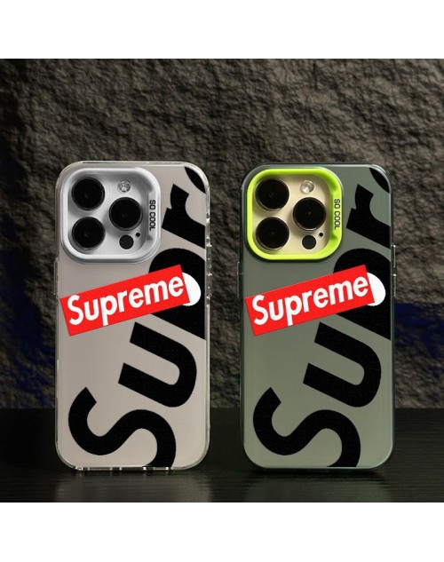 Supreme シュプリームブランド iphone15 pro max 14 13ケース パロディ アイフォン15プロマックス ケース お洒落 アイフォン15プロマックス 14カバー 経典