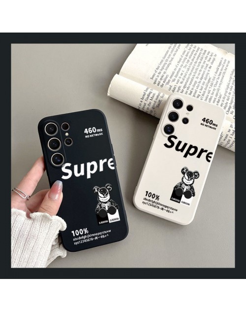 Supreme シュプリームブランド Galaxy s24 ultra s23ケース 激安 女性向けギャラクシーs24 s23 s22 ultra note20 ultraケースiphone 16 15pro 14 plus ケース ファッション メンズ