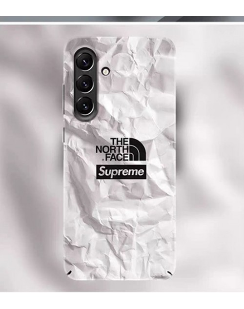 THE NORTH FACE ザ・ノース・フェイス Supreme シュプリームブランド Galaxy s23 ultraケース かわいい女性向け galaxy a54 5gケース個性潮 Galaxy s23+ケース ファッションメンズ Galaxy A54 5Gスマホケース 安い