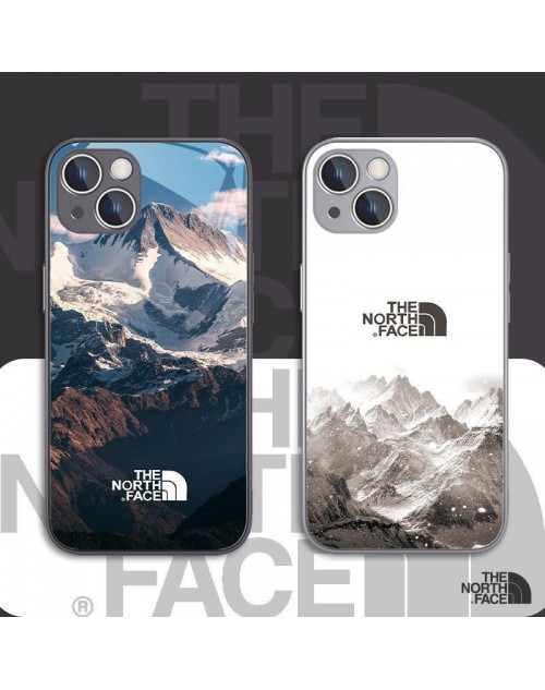 THE NORTH FACE ザ・ノース・フェイス ブランド iphone15 pro max 14 13ケース パロディハイブランド iphone14proアイフォン 15 14ケース 激安ブランドパロディアイフォン15プラス カバー 男女兼用