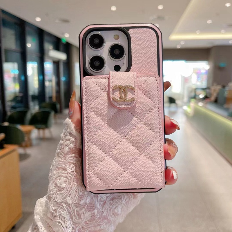 chanelブランドiphone14pro max/14plusケース財布シャネル カード革モノグラム バッグ  アイフォン14プロ マックス/14プラス