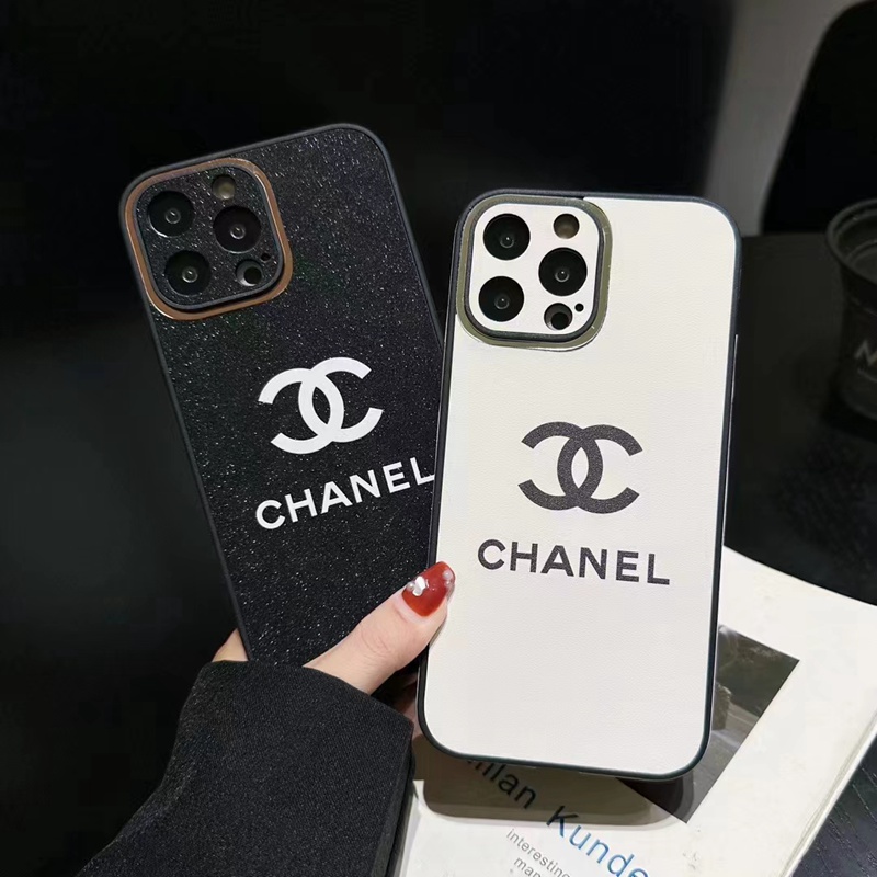 chanel ブランド シャネル iphone 14/14 pro/14 pro maxケース モノグラム きらきら ジャケット型