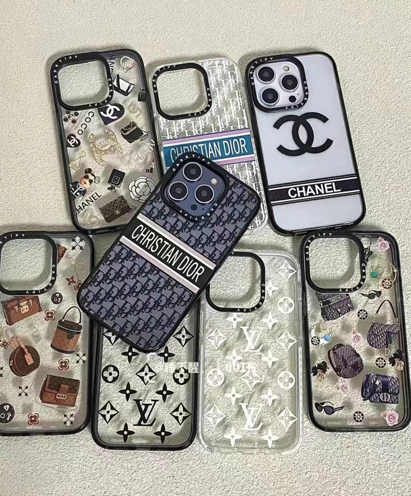 ブランド Chanel/LV/Dior iphone 14/14 pro/14 pro maxケース オシャレ モノグラム クリア シャネル/ルイヴィトン/ディオール