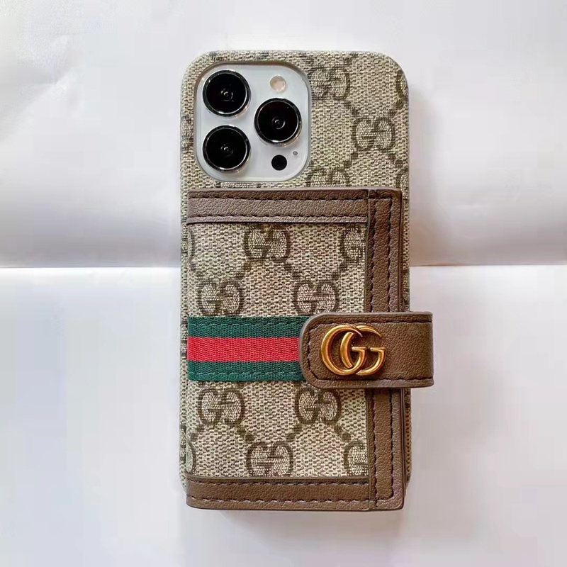 iphone14Pro max/14Pro/14スマホケースGucci オフィディア カード入り