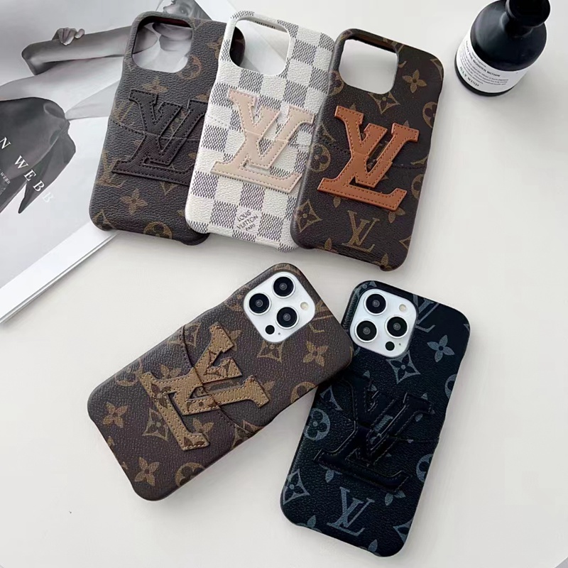 lv ブランド ルイヴィトン iphone 14/14 pro/14 pro max/14 plusケース 安い  カード入れ レザー モノグラム