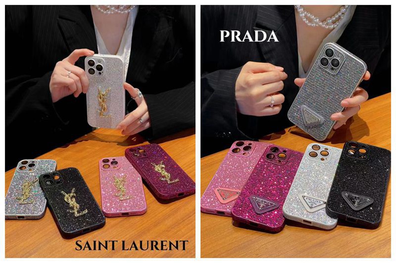 プラダ Ysl サンローラン ブランド iphone15pro maxケース