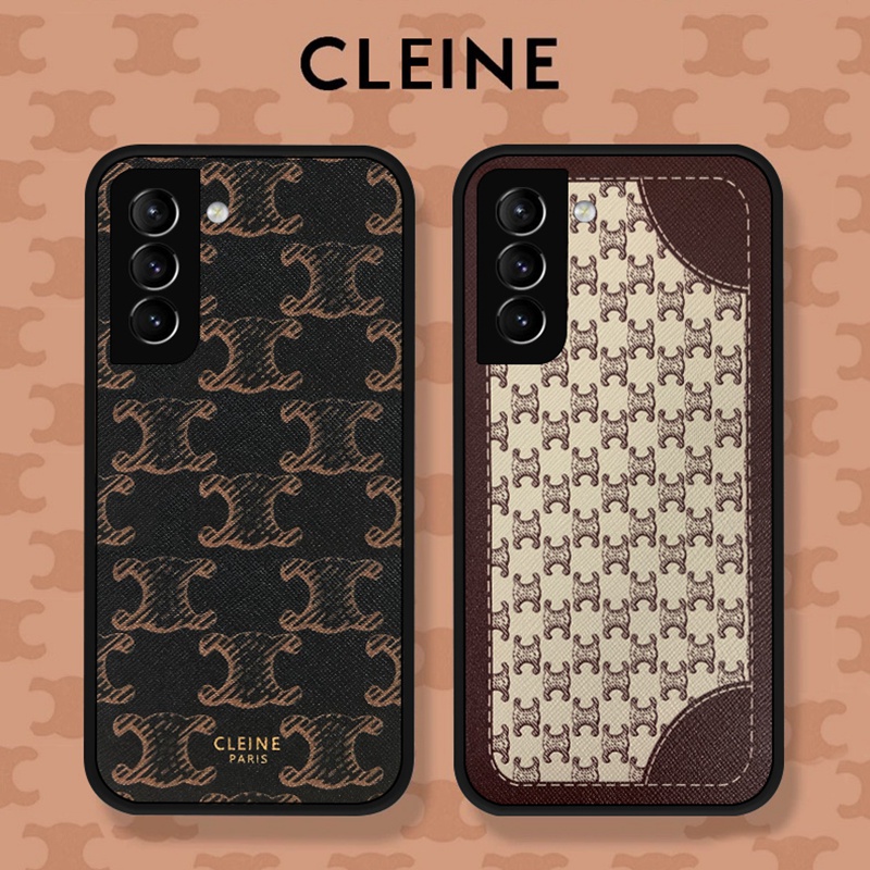 ブランド Celine セリーヌ galaxy s23/s23 plus/s23 ultraケース モノグラム ジャケット型