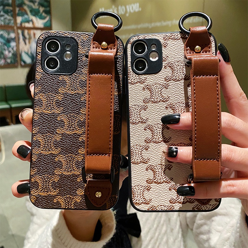 GalaxyS22/S22+/S22 Ultraスマホケースceline 定番柄 耐衝撃